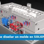 Pasos para diseñar un molde en SOLIDWORKS