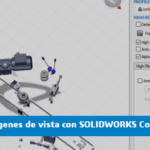 Truco para actualizar imágenes de vista con SOLIDWORKS Composer