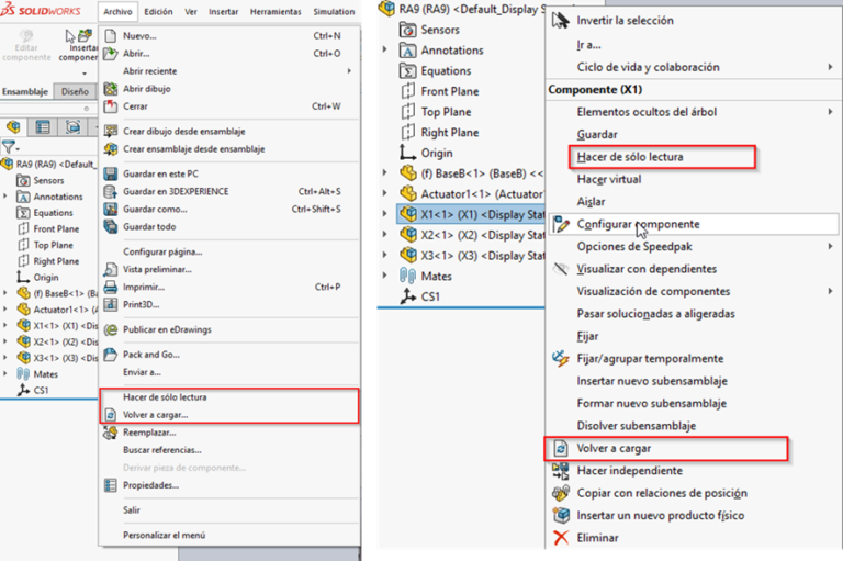 Trabajo colaborativo en SOLIDWORKS - Easyworks