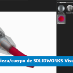 Componente/pieza/cuerpo SOLIDWORKS Visualize