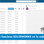 cómo funciona solidworks en la nube