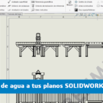 añadir marcas de agua en planos solidworks