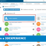 invitar a usuarios a 3dexperience