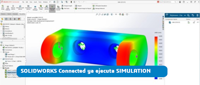 SOLIDWORKS CONNECTED SIMULATION