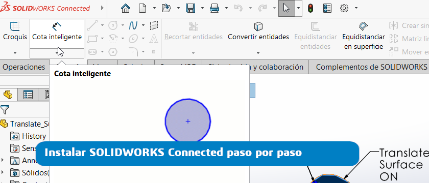 instalar solidworks connected