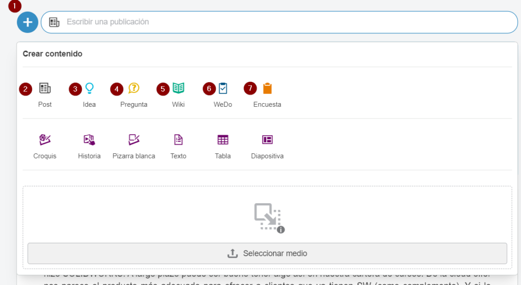 Tidpos de post en las Comunidades en 3DEXPERIENCE