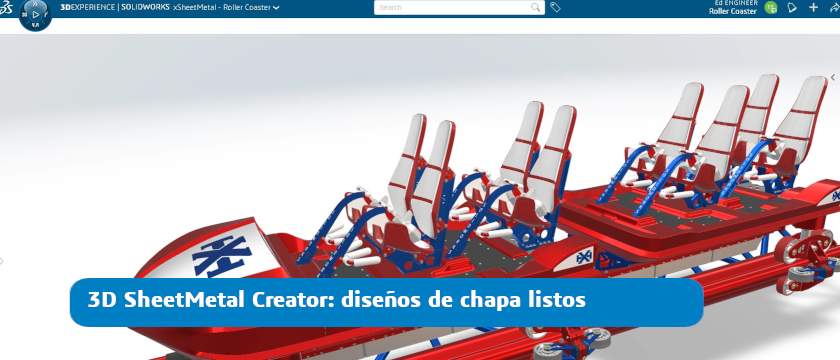 3D SheetMetal Creator diseño de chapa