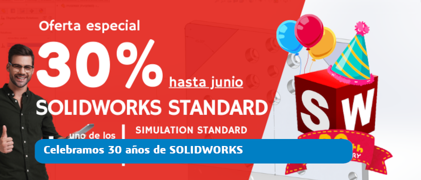 celebramos 30 años de solidworks
