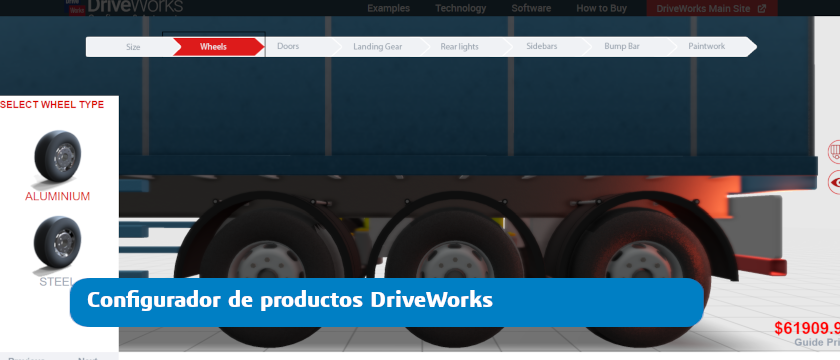 configurador de productos driveworks