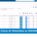 BOM (Listas de Materiales) en 3DEXPERIENCE SOLIDWORKS - Nuevo webinar