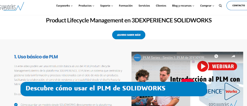 descubre como usar solidworks plm