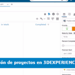 gestión de proyectos 3dexperience solidworks