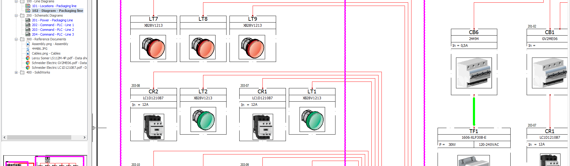 electrical schematic 3dx