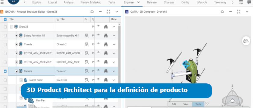 3D Product Architect para la definición de producto