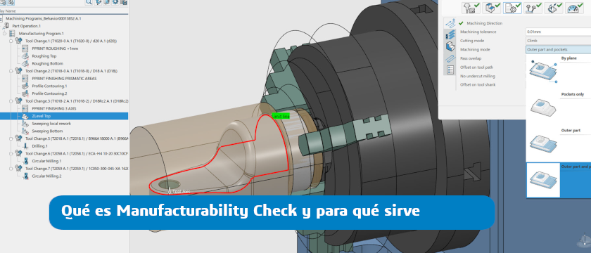 Qué es Manufacturability Check y para qué sirve
