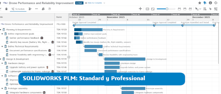SOLIDWORKS PLM: Standard & Professional