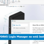 solucion error solidworks login manager