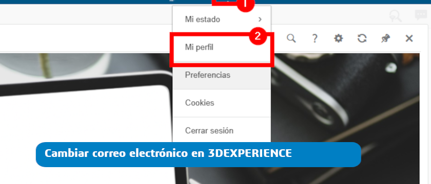 correo electrónico en solidworks design 3dexperience