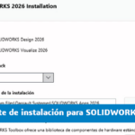 Asistente de instalación para SOLIDWORKS Design en 3DEXPERIENCE