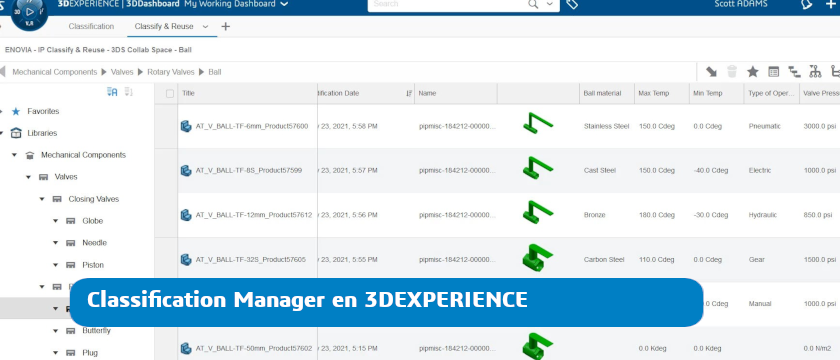 classification manager 3dexperience