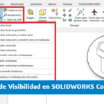 Herramientas de Visibilidad en SOLIDWORKS Composer