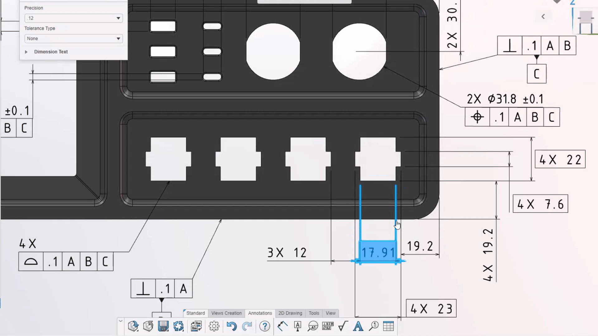 Dibujos 2D y MBD en SOLIDWORKS xDesign